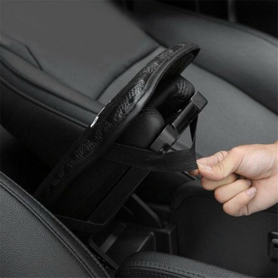 Leather Car Armrest Pad Protector Cover SUV Center Console Box Cushion Protector