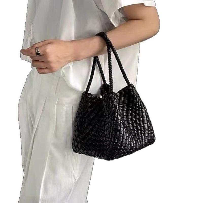 Knitted Bags, Small Niche Vegetable Baskets, Exquisite Handbags, Bucket Bag