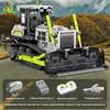 1285 stücke RC Bulldozer Lkw Hohe-Tech Gebäude Block Fernbedienung Mit Motor Stadt Bau Ziegel Kinder Spielzeug
