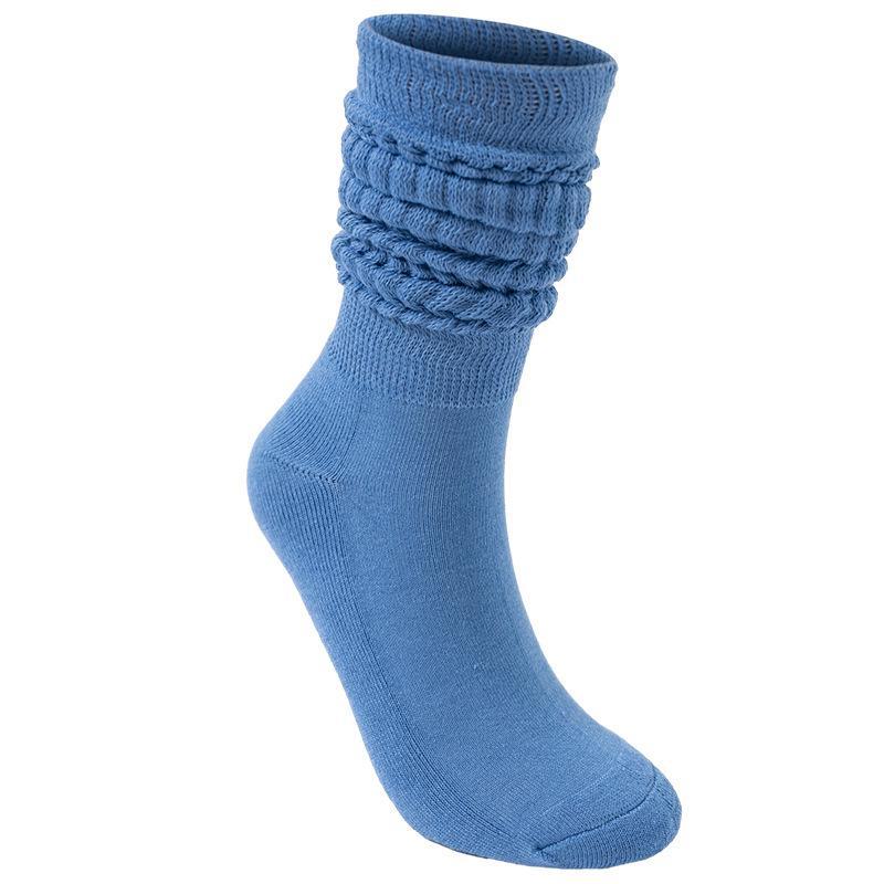 European & American Terry Towel Sports Socks - Slouch Style Bubble Running Pile Socks