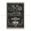 Garage Design Studio Metal Plaque Poster Poster Sign Wall Custom Garage Designing Tin Sign Poster