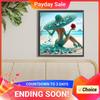 Elegant Beauty Full DIY 5D Round Drill Diamond Art Kits for Adults Home Decor Diamond Dots Paintings Picture Arts Craft 40x40cm