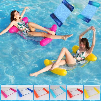 2024 neue Wasser Hängematte Liege Aufblasbare Schwimmende Schwimmmatratze Meer Schwimmring Pool Party Spielzeug Lounge Bett Zum Schwimmen
