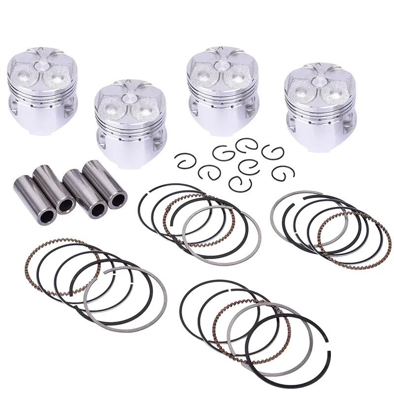 48mm Pin 14mm STD 250CC Motorcycle Engine Parts Piston Rings Kit for Yamaha 3LN FZR 250RR FZR250RR EXUP FZR250 Fazer