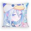 Project Sekai Yoisaki Kanade World Pillow Case Anti-Dustmite Pillowcase Invisible Zipper Silky Short Plush Sofa Cushion Cover