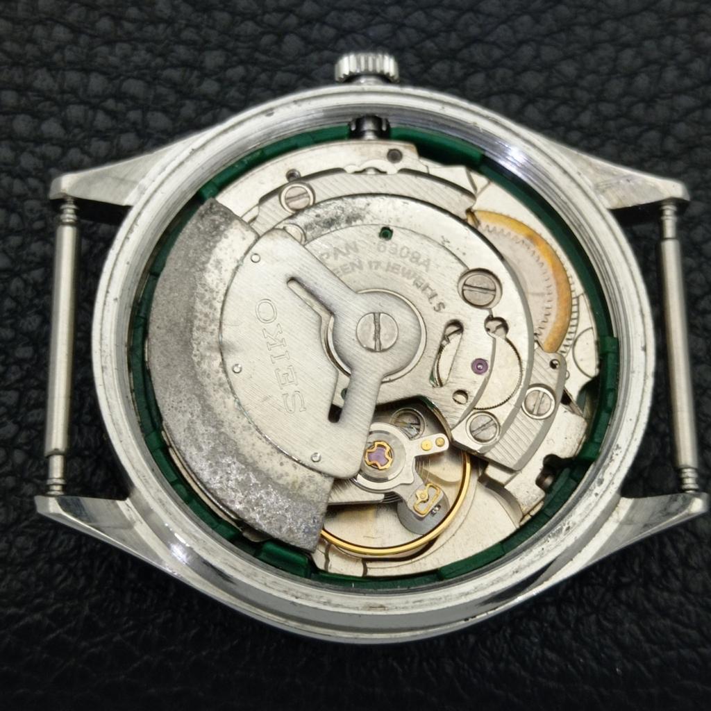 JAPAN VINTAGE SEIKO 5 AUTOMATIC 6309A MENS BLUE COLOR DIAL WATCH A701479-5 R206b-a701479