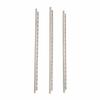 2 Set White Copper Guitar Fret Wires for 19 Frets Classical Guitar Replacement Parts Cupronickel 2.0mm