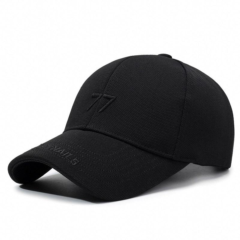 New Versatile Baseball Cap Letter Embroidery Hardtop Spring and Autumn Cap Outdoor Sports Shade Sunscreen Men's and Women's Hats