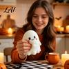 Geister sensorische Spielzeuge 1/2 Stück Halloween Cartoon Quetschspielzeug Schleife Stressabbau Kinderspielzeug Weißes Fidget für Erwachsene Partygeschenke Weich