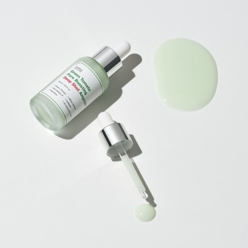 [Set of 2] [Pore Care] Green Tomato Pore Boosting 3 Million Deep Shot Ampoule 30ml