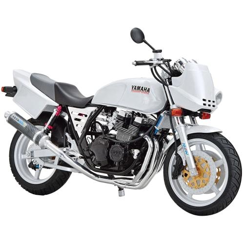Aoshima Bunka Kyozai (AOSHIMA) 1/12 Scale The Bike Series No. 54 Yamaha 4HM XJR400S 1994 with Custom Parts, Plastic Model Kit, Pre-Molded Color