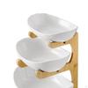 3 Tier Serving Tray Set Server Tiered Stand Display Dishes for Appetizer