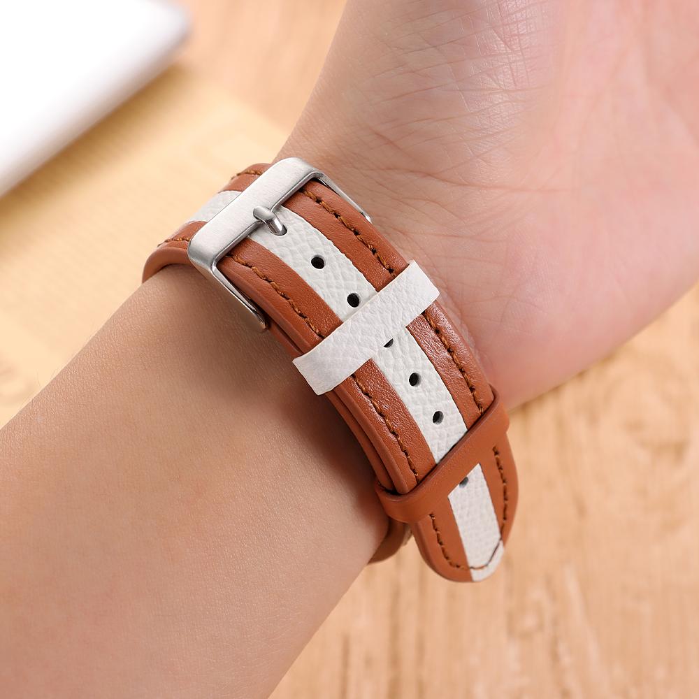 20mm 22mm Cowhide Leather Watch Strap Genuine Leather Watch Band Men Women Quick Release Bracelet Universal Watch Accessories