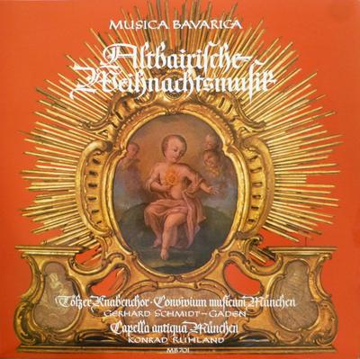 LP Record TOLZER KNABENCHOR, CONVIVIUM MUSICU - Altbairische Weihnachtsmusik MB701 Musica Bavarica Germany Classical Used