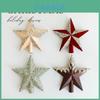Christmas Tree Star Decor With Plastic Material For Holiday Scene Display And Window Decoration