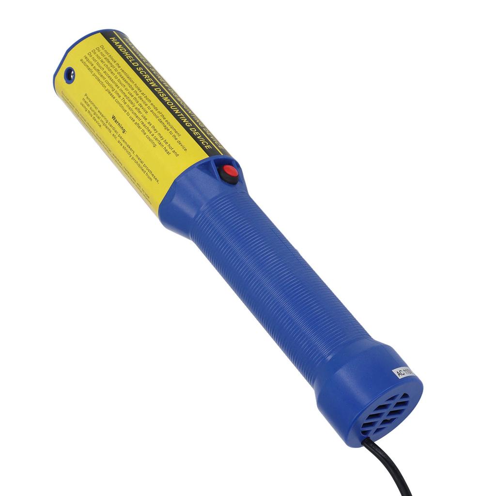 Handheld Induction Heater with 6 Coils Rusty Screw Nut Removal Tool Electromagnetic Induction Heating Kit 1500W EU Plug