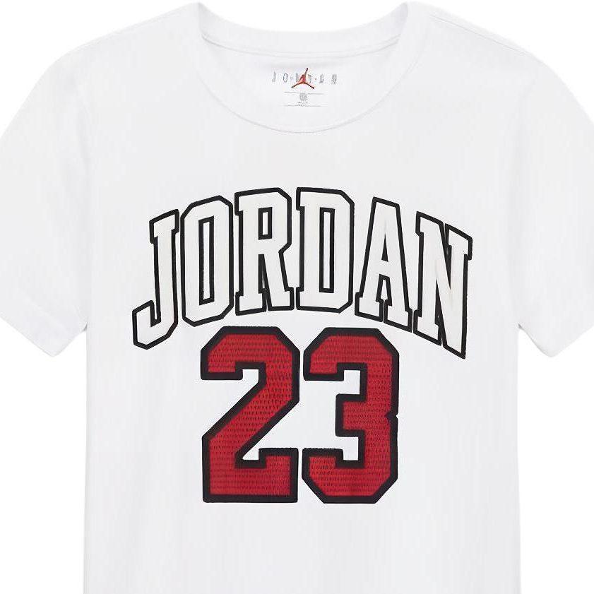 Jordan Kids T Shirts Crew Neck Moderate DB7394-100