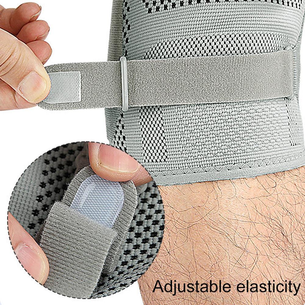 1Pcs Knee Brace, Adjustable Knee Support With Patella Pad And Side Stabilizers, Compression Knee Sleeve For Meniscus Tear, Acl