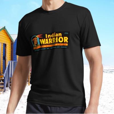 New Vintage Indian Warrior Florida Citrus Logo Active T-Shirt Funny Size S - 5XL