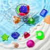 Children Colored Plastic Gem Simulated Goldfish Pool Accessories Water Play Summer Outdoor Sports Swim Pool Decoration TMZ