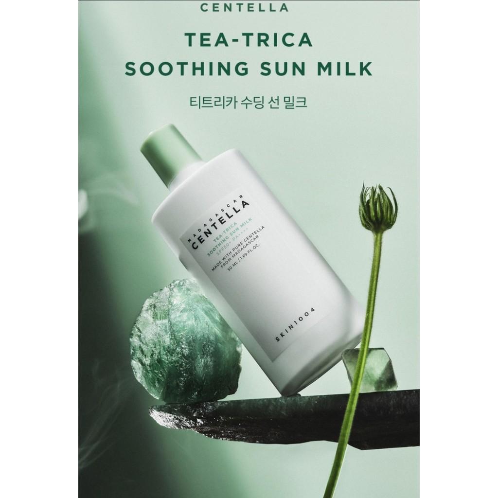 [Skin1004] Madagascar Centella Tea-Trica Soothing Sun Milk, 50mL | SPF50+, PA++++