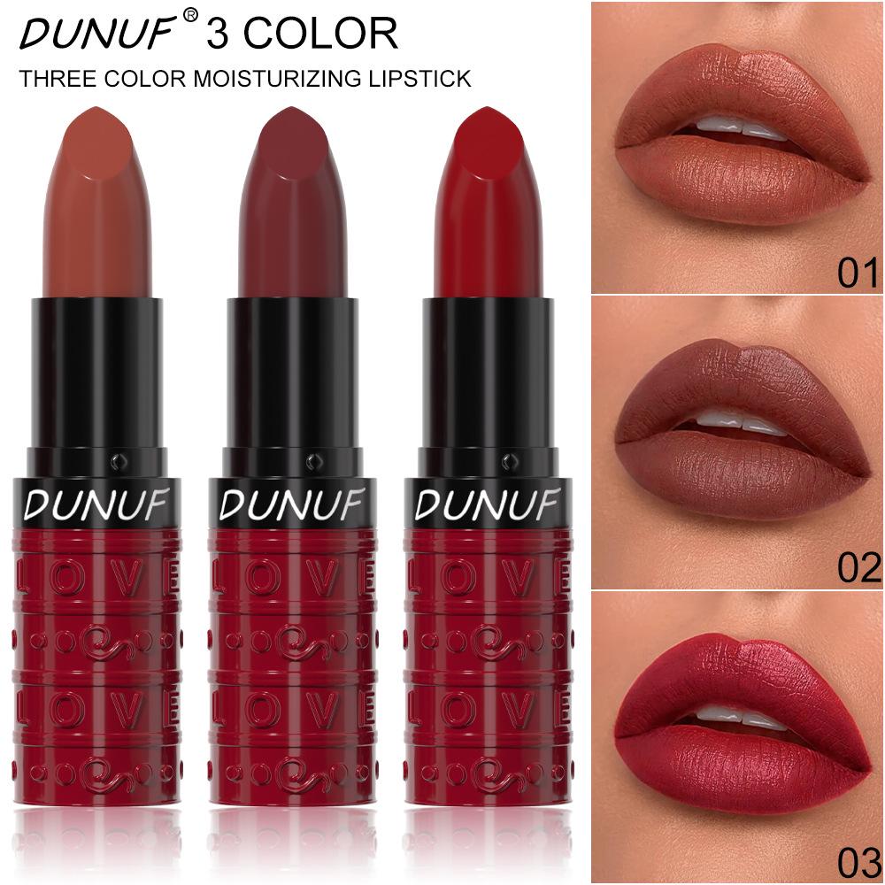 Please Review: DUNUF 3-Color Moisturizing Brightening Lipstick - Link Disclaimer