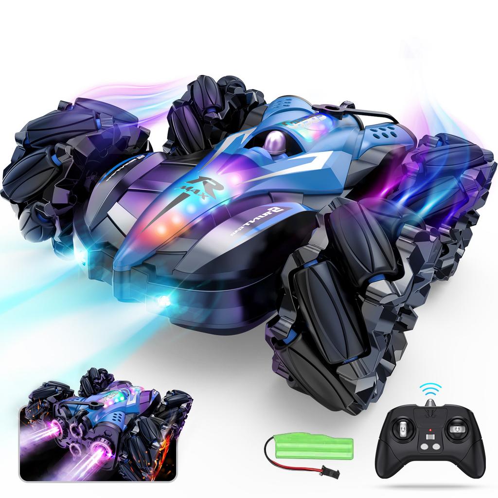 Hot Sale F1 Double-sided Car Gesture Induction Double Spray Stunt Drift Remote Control Car Light Music Children's Toy