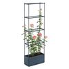 Garden Plant Cultivation Tower Vertical Growing Container Rectangular Climbing Vine Planting Box Tomato Cage With Trellis