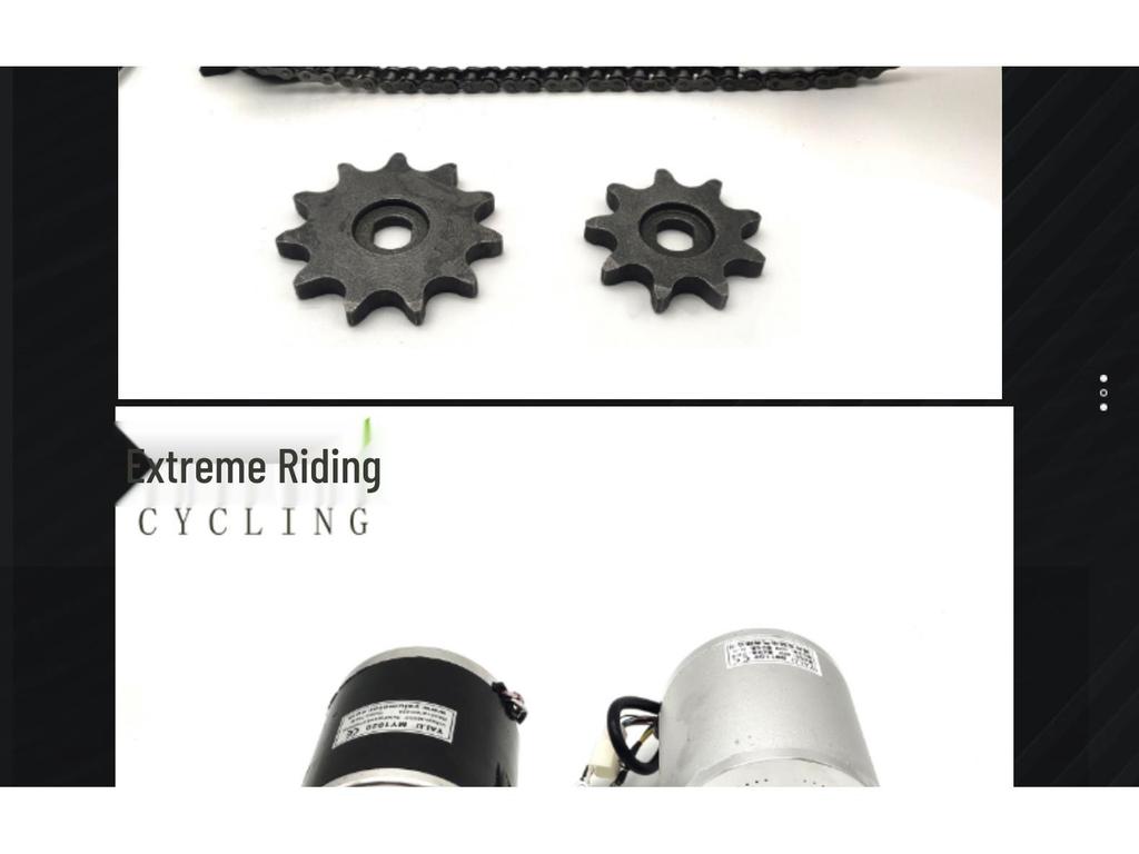 Sprocket pro elektrický motokáru/ATV - 9T/11T (420), 10T (428) Kompatibilní s MY1020/BM1109