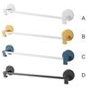 Bathroom Storage Rack Wall Mounted Towel Hanging Rack Plastic Toilet Holder Decoration