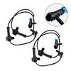 Rear Left Sensor As Shown ABS Wheel Speed Sensor 2 Pieces Set Direct Replacement High Universality Fitment Replacement Parts