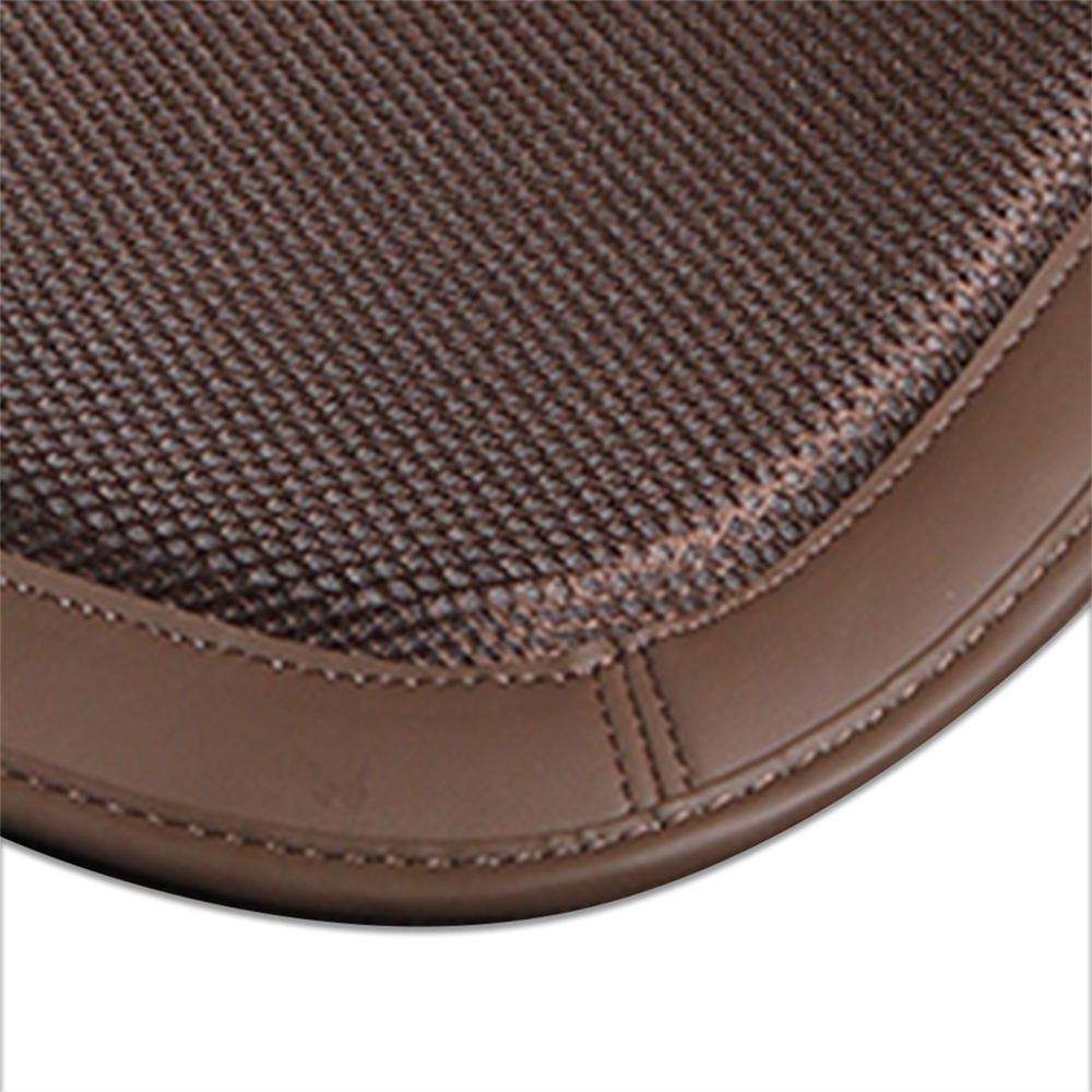 1PC Car Emblem Breathable Seat Cushion With Anti-slip Particles Soft For Tesla Model 3 Model S X Model Y SpaceX Roadster Invader