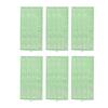 6 Stück Professionelles Mikrofaser-Mopp Bodenreinigungssystem Flachmopp Wiederverwendbares Waschbares Mopp-Pad Staubwischen Für VORWERK SP600