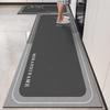 VIMAKA Minimalist Diatomite Bath Mat - Non-Slip Kitchen Floor Pad, Quick Dry Rug, Water & Stain Resistant, Eco-Friendly Design