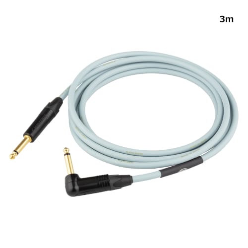 KAMINARI GUITARS Guitar Shield Acoustic Cable 3m Light Blue K-AC3LS