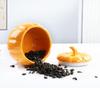 Ceramic Pumpkin Tea Can & Candy Jar: Exquisite Sealed Storage for Snacks, Dried Fruit & Tea, Perfect Table Ornament