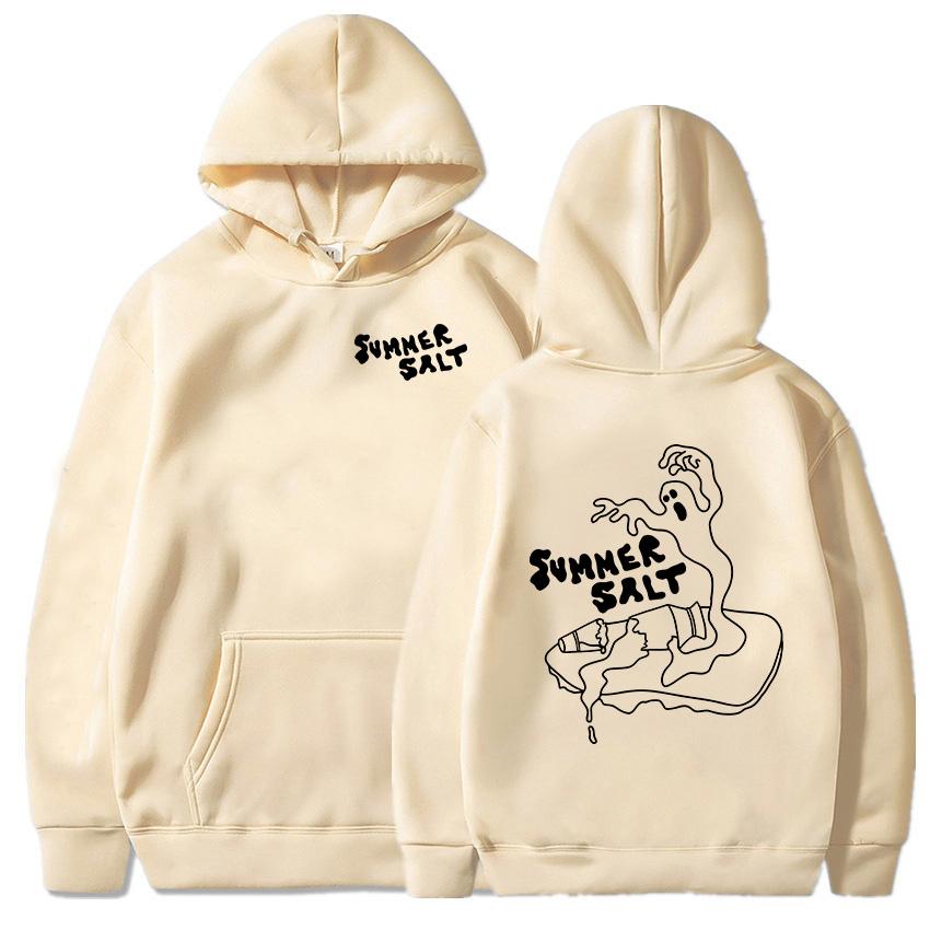 Cartoon Graphic Hoodies Summer Salt Band Hip Hop Streetwear Moletom Feminino Winter Hooded Long Sleeve Mens Sweatshirt Printing
