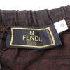 FENDI Zucca Mini skirt Brown Nylon Women Used