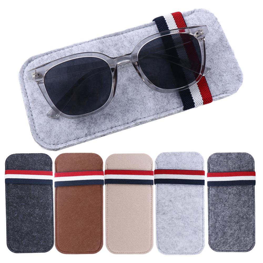 Portable Felt Cloth Eyewear Accessories Glasses Bags Glasses Box Glasses Storage Sunglasses Bag