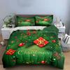Christmas Tree Gift Decorations Bedding Duvet Cover Set Duvet Cover Pillowcases  (1*Duvet Cover 2*Pillowcases, without duvet insert)