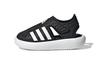 Water Sandal Closed Toe Summer Low Top Sandal Black Infant And Toddler GW0391