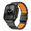 Magnetic Stainless Steel Band for Apple Watch Ultra 3 2 49mm Rubber Men Strap for Iwatch Series 11 10 46mm 9 8 7 6 Se 44mm 45mm