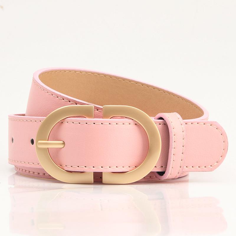 A Matte, High-end, Fashionable Korean-style Pu Belt for Women, Versatile for Outerwear and Jeans, and A Decorative Strap