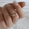 Monde Ligne Twinkle Clover Ring