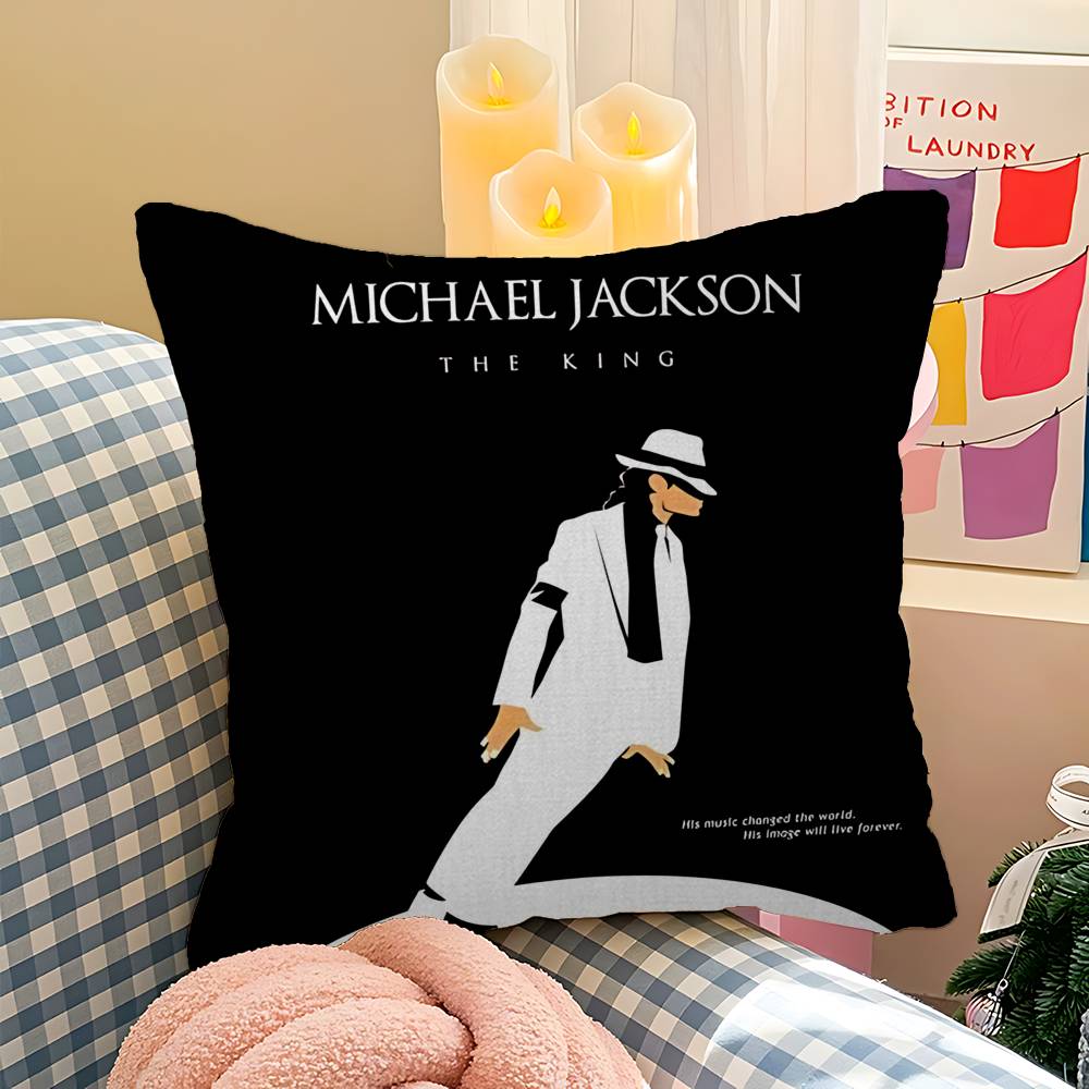 Pop Singer Michael Jackson Cushion Cover Pillow Cover Decor Pillowcase Printed Cushion Case For Couch