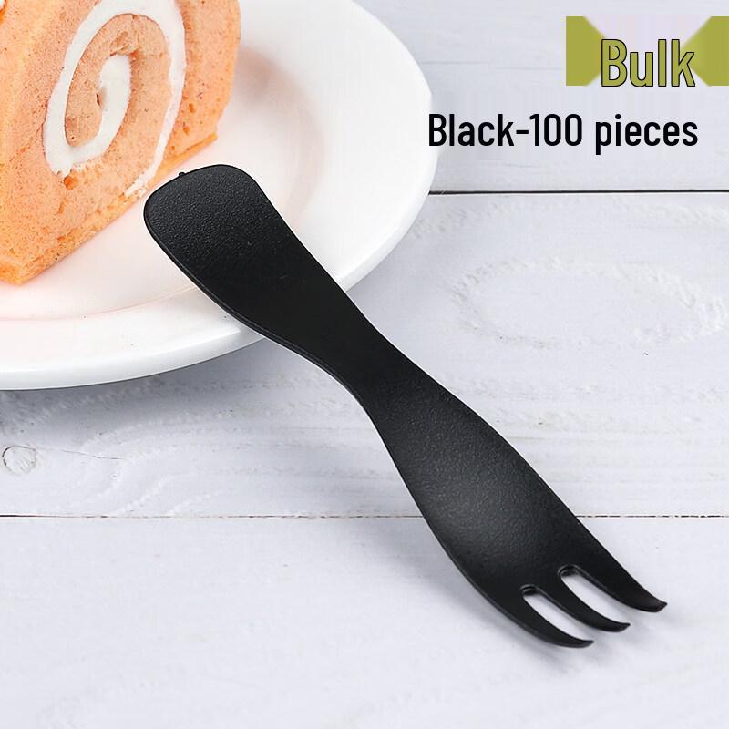 ZISIZ Disposable Plastic Fruit Fork