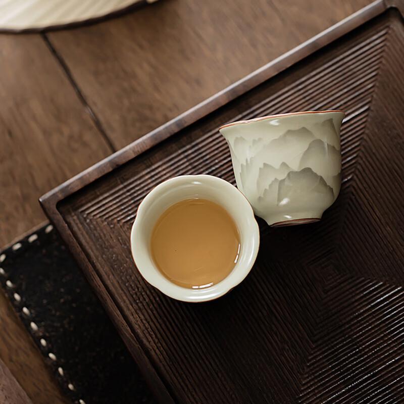 Ruyao Vintage Ceramic Tea Cup