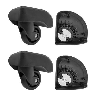 4 Stück Gepäckräder Ersatz Reisekoffer Rollen Reparatur Koffer Tasche Teile 360 Grad Drehung Spinner Räder