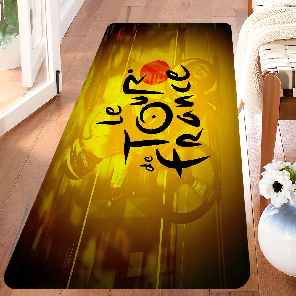 Tour De France Floor Mat Nordic Home Decor Doormat Bathroom Toilet Mats Bedroom Hotel Non Slip Mat