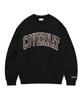 Arch Logo Drop Fit Sweatshirt Black